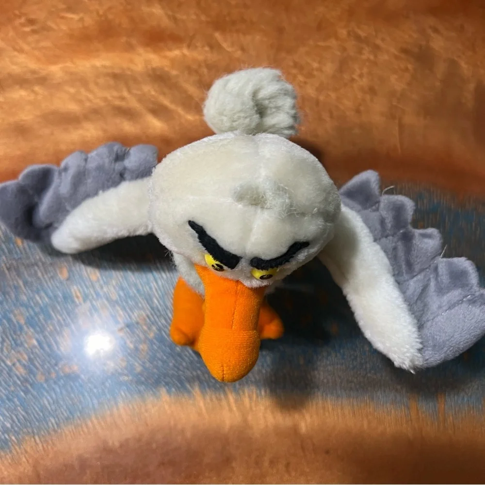VTG 90s Disney Applausd Scuttle Seagull Plush Toy little mermaid